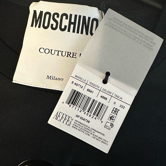Moschino oversized T shirt size Small - Picture 2 of 4